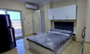 Beach front studio flat in Hurghada